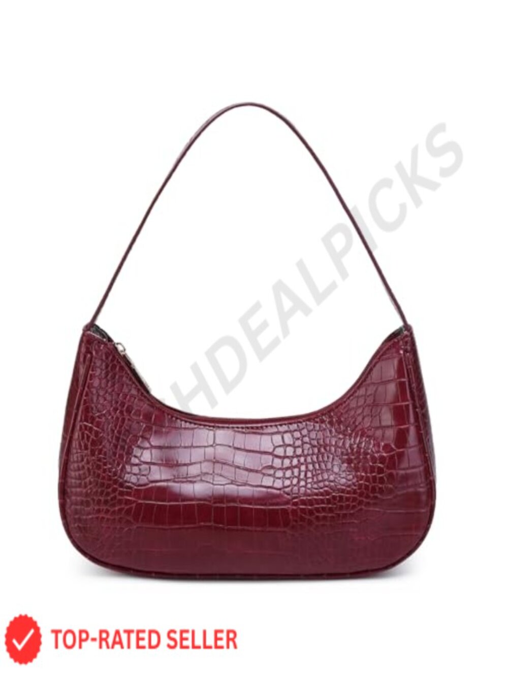 PU Leather Hobo Tote Shoulder Bag Women's Cute Handbag Purse Work Travel